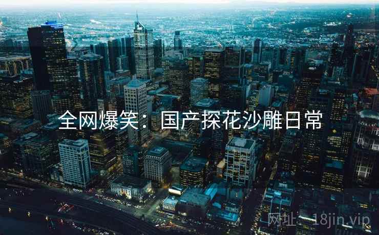 全网爆笑：国产探花沙雕日常