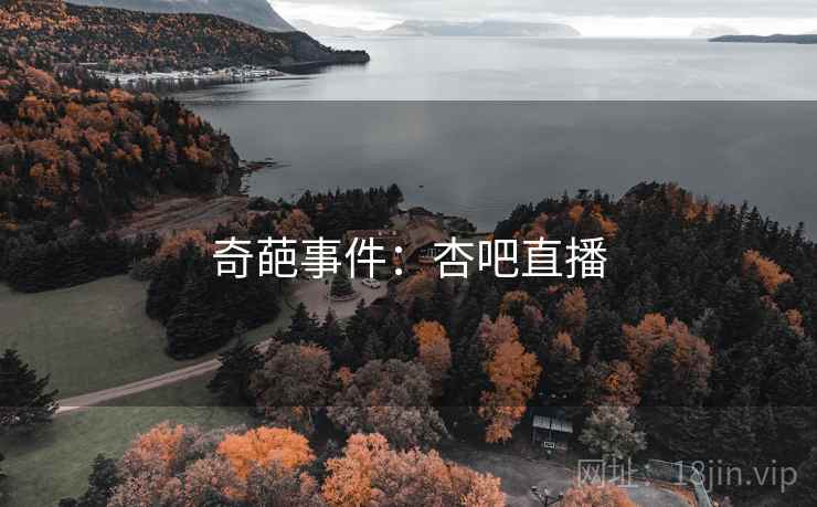 奇葩事件：杏吧直播