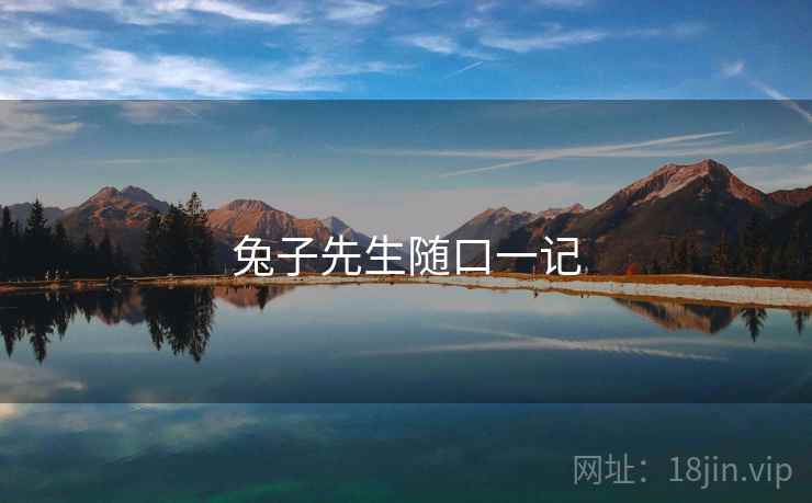 兔子先生随口一记