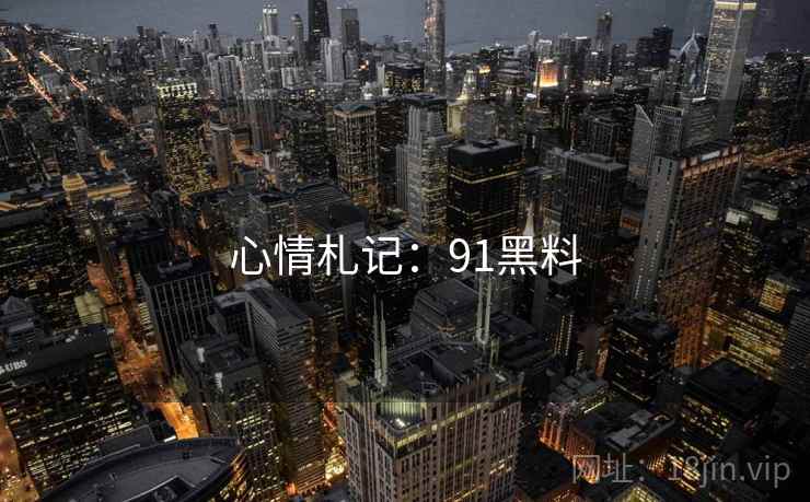 心情札记：91黑料