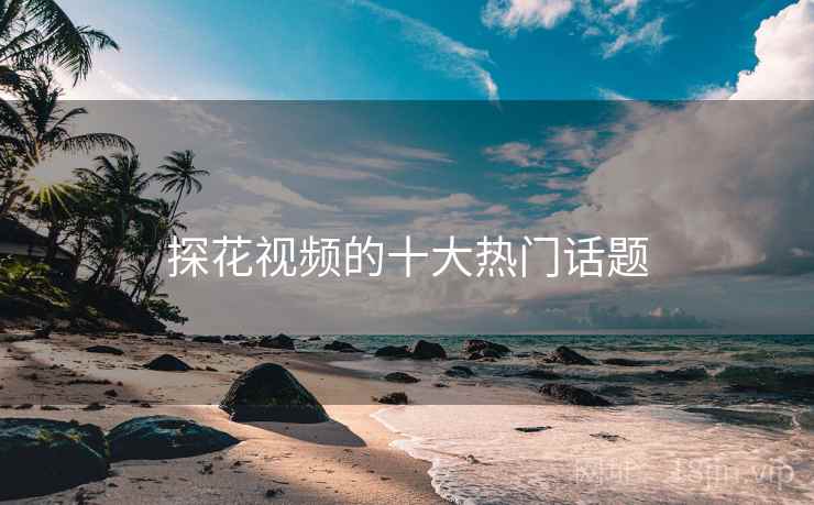 探花视频的十大热门话题