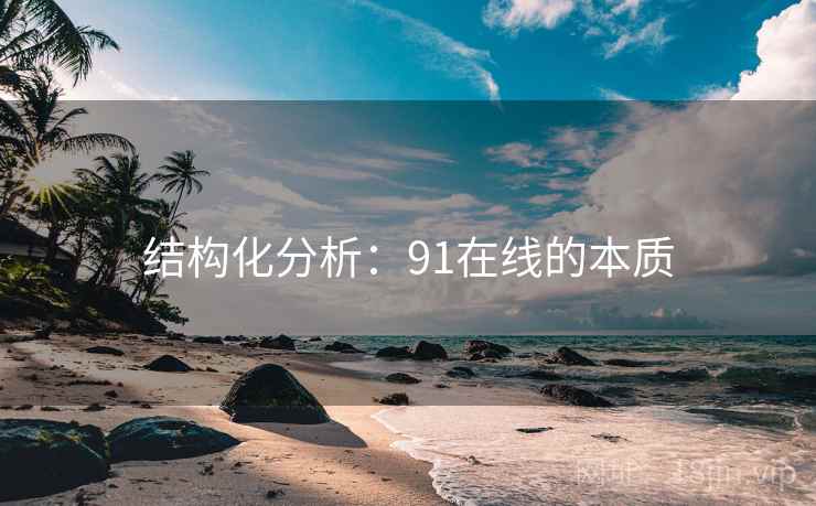 结构化分析:91在线的本质