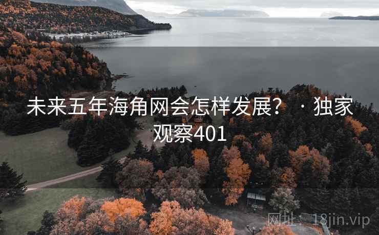未来五年海角网会怎样发展? · 独家观察401